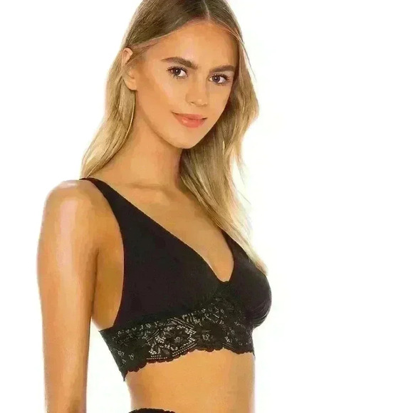 Free People | Teegan Bralette in Daybreak Yellow - Picture 3 of 5